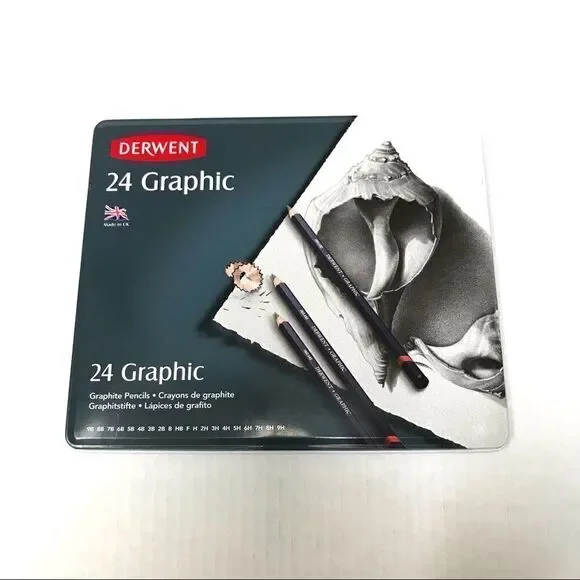 NIB Derwent 24 graphic graphite pencil set - Picture 1 of 4